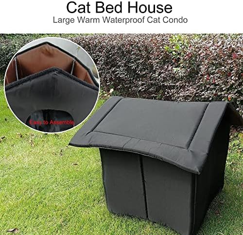 מתקפל חתול בית חיצוני עמיד למים לחיות מחמד בית עבור מערת קן עם חיות מחמד כרית כלב חתול מיטת אוהל ספקי