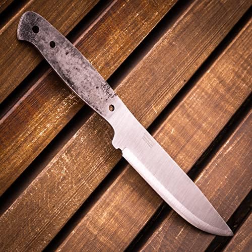 סכיני BPS הרפתקן ריק - סכין ריקה של טאנג מלא לסכינים - פלדת פחמן 1066 להב - סכין טחון סקנדינבי ריק - סכיני