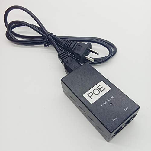 Fincos US Eu UK Plug AC DC מתאם כוח DC 48V 1A CCTV Active POE מזרק אתרנט 48 VOLT 1000MA אספקת חשמל עבור מצלמת IP טלפון IP