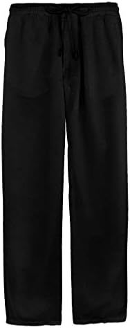 מכנסי עבודה בגודל פשתן פלוס לגברים 2023 מכנסי אופנה מתאימים רופפים מכנסיים קיץ מזדמנים מכנסיים פשוטים מוצקים