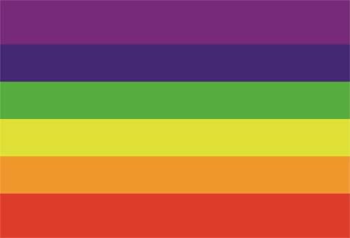 התקדמות גאווה דגל LGBTQ - 4x6 מדבקה מדבקות ויניל מזג אוויר - LGBTQ+ תמיכה יוצאת גאה - מדבקות מושלמות למנעול נייד ארון רכב