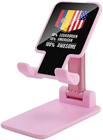 אקוודור ואמריקאי מדהים מצחיק שולחן עבודה מתקפל בעל טלפון סלולרי נייד אביזרי שולחן מתכווננים מתכווננים