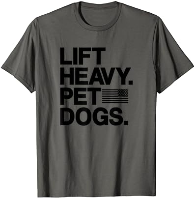 מעלית כבד לחיות מחמד כלבים כושר עבור מרימי משקולות חולצה