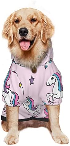 קפוצ'ון גדול של כלב חמוד-יוני-סן-כוכב-כוכב-ורוד סוודר חיות מחמד עם מעיל תלבושת חתולים רכה XX