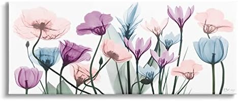 תעשיות סטופל מודרניות צבעוני פסטל שקופים ניצני פרחים פרחים, עיצוב מאת אלברט קואטייר