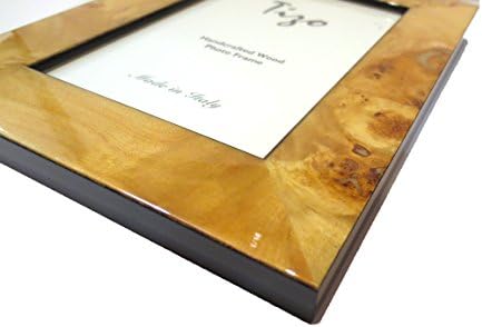 מסגרת עץ טבעית של טיזו 8 x 10, המיוצרת באיטליה