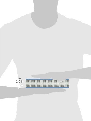 בריידי-46-פק ניתן למקם מחדש ויניל בד, שחור על לבן, מוצק מספרי חוט סמן כרטיס