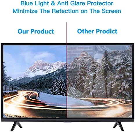 מגן מסך אנטי -סנוור אנטי אור אנטי -סנוור עבור 32 ~ 75 אינץ 'טלוויזיה מט מגן על מסך מגן לסמסונג, סוני, חד,