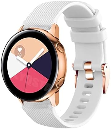 DJDLFA 20 ממ להקת שעון עבור Samsung Galaxy Watch 4 קלאסי 46 42 ממ Smartwatch Silicone Sport Sport Active 2/3 41 Watch4