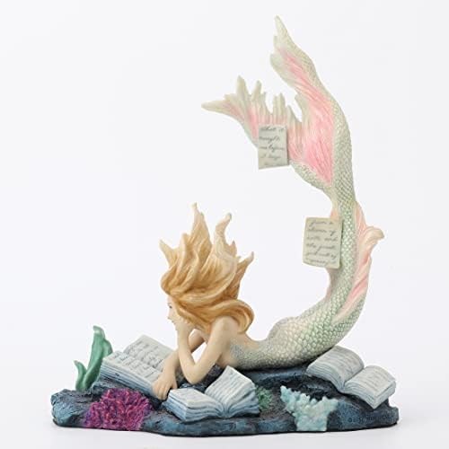 עיצוב ורונזי אבוד ספרים פסלים בתולת ים