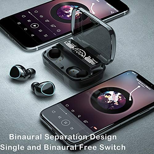 אוזניות אלחוטיות Bluetooth 5.1 אוזניות למוטורולה מוטו E7 בתוספת אוזניות אוזניות סטריאו אמיתי ספורט אטום מים/אוזניות חסינות