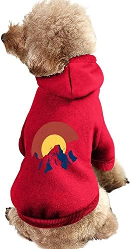 דגל קולורדו קפוצ'ונים של כלבי ההר