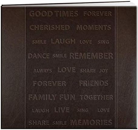 אלבומי אלבומי תמונות של פיוניר עם מילים מובלטות על הכריכה הקדמית, 8 x 8, 10 גיליונות