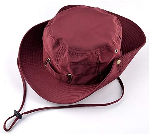 Xwws קיץ צלף טקטי כובע בוני כובע גברים אטום לשמש כובע דלי שטוח צבאי כובע כובע כובעי ציד דגים שמש כובע קל משקל קל