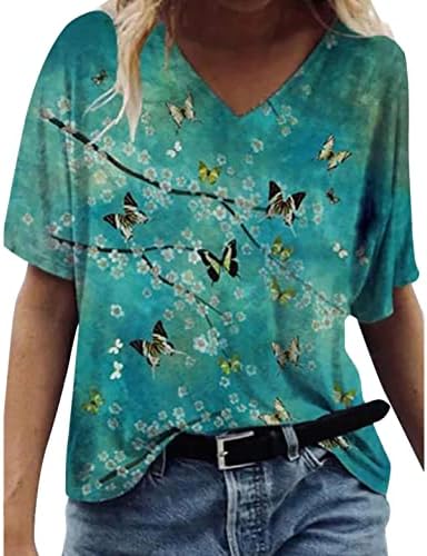 שרוול קצר חולצות כתף אחת נערות נערות Skew vneck צוואר צוואר Racerback תחרה בראנץ 'צמרות חולצות Tshirts נשים WA