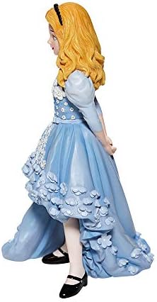 Enesco Disney Distance Couture de Force Alice בארץ הפלאות פסלון שמלה כחולה, 7.09 אינץ ', רב צבעוני