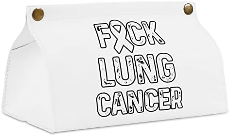 מזדיין סרטן ריאות סרטן ריאות מחזיק מכסה מארגן נייר תיק נייר למפיות נייר פנים שולחן כתיבה מכוניות מטבח אמבטיה