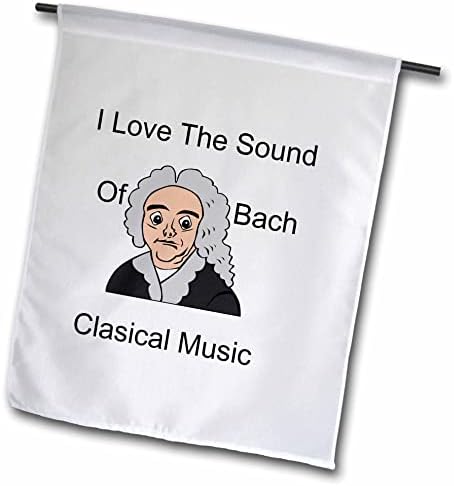 תמונת 3 של אהבה צליל של מוזיקה קלאסית באך עם מצויר באך - דגלים