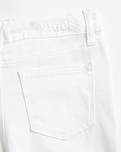 ג' ינס בנות ויגוס - ג 'ינס סקיני ג' ינס סופר נמתח לילדות - ג ' ינס דק מתכוונן לילדים