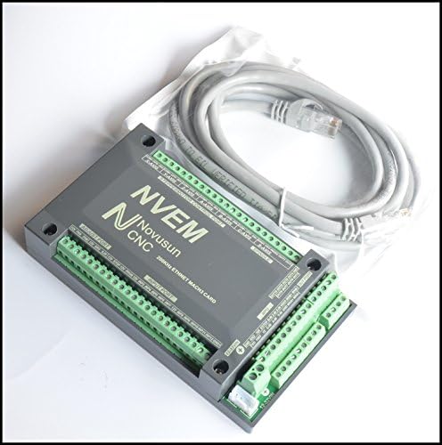 בקר מנוע Davitu - 3 ציר. Ethernet // מכונת חריטה של ​​כרטיס בקרה / לוח בקרה / CNC במקום USB