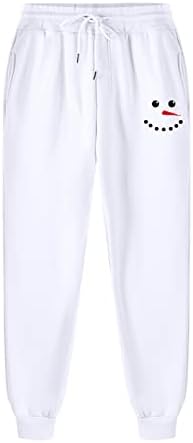 מכנסי טרנינג של Badhub Men מכנסי טרנינג מודפסים מכנסיים המותניים המותניים המודפסים על מכנסי טרקלין אתלט