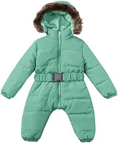 תינוק רומפר חיצוני לבגדי שלג בנות מעיל סרבל סרבל סרבל מעיל ברדס מעיל בנות חמים ומעיל מעיל ילדים ז'קט שלג