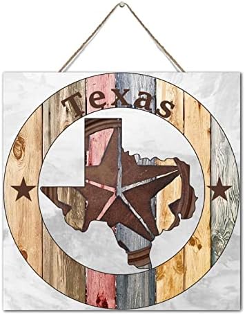 Autravelco Texas Lone Star Home Map Home שלט קיר עץ שולחן מותאם אישית שולחן כפרי שלטי עץ שלטי עץ רטרו בוהו גיאומטרי לוח עץ