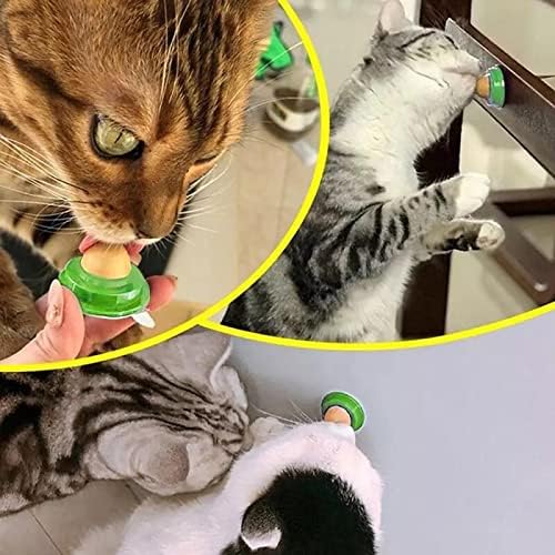 חמוד 1 מחשב בריא חתול קטניפ חטיפים קטניפ סוכריות ליקוק תזונה אנרגיה כדור חתלתול צעצוע לחיות מחמד מוצר סוכריות קבוע