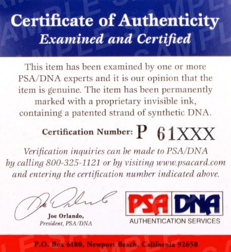 יפה טד קלוזיבסקי בייסבול חתימה חתום יחיד עם PSA DNA COA - בייסבול חתימה