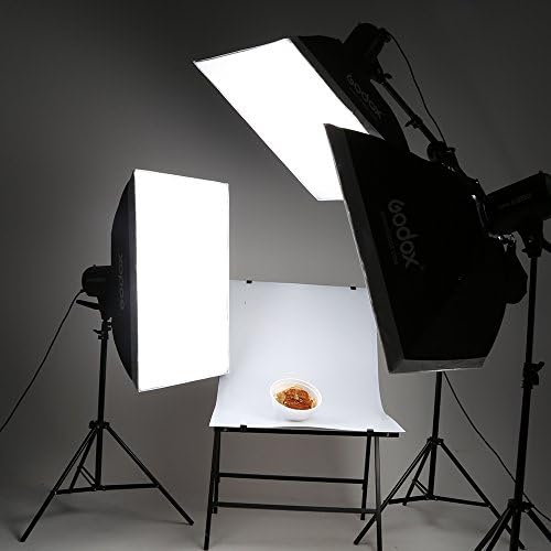 ערכת תאורת פלאש סטרוב סטודיו מקצועי 750 וולט, ערכת תאורת סטרוב גודוקס 3 אור לצילום, 3 על 250 וולט 5600 קראט