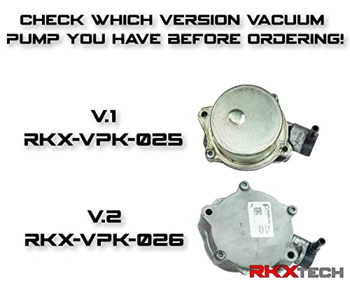 RKX משאבת ואקום מחדש ערכת חותם בנייה מחדש תואמת ליגואר ולנד רובר 5.0L V8 3.0L V6 LR4 RR