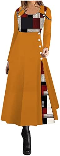 Lkpjjfrg שמלות קו לנשים 2023 טרקלין מותניים מתכווננות מרובות צבע חצאית קו לנשים מזדמנות