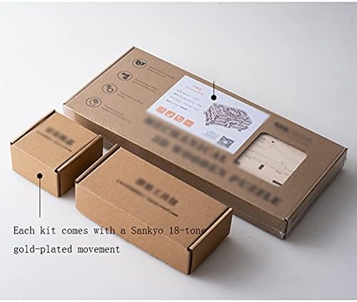 קופסאות מוזיקה של Xiaoheshop קופסאות מוזיקליות מורכבות ביד קופסא קופסאות מוזיקה לתיבת תכשיטים לתיבת תכשיטים לזכר ונשים יום