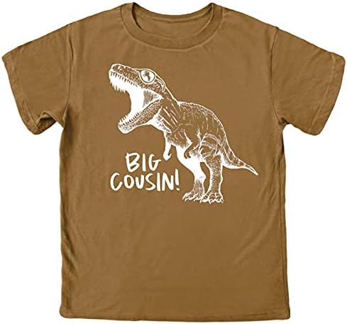 גדול בן דוד דינוזאור חולצות עבור בנים ובנות כיף משפחה תלבושות