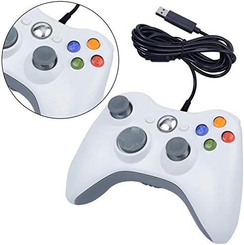 בקר LFJG Wired Controller for Xbox 360, Controller Controller Gamepad, Controller Gamepad Wired Wired עבור Xbox 360,