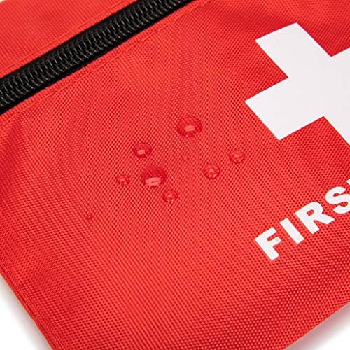שקית עזרה ראשונה אדומה של PaxLamb ערכת עזרה ראשונה קטנה שקית אחסון רפואי ריק לערכות עזרה ראשונה חבילה טיולים חירום תרמיל תרמילאות