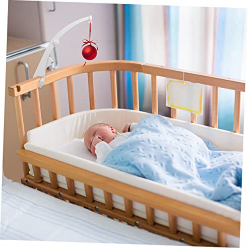 2 יחידות תליית פעמון מתקפל סוגר מתקפל מיטת קולב מחזיק מעקה סוגריים תינוק מיטת פעמון זרוע סוגר תינוק עריסה מחזיק עריסה נייד