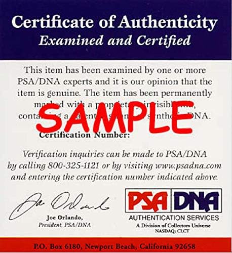 פיט רוז PSA/DNA חתום 4x6 חתימת כרטיס צילום אדום