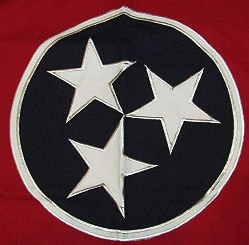 MWS 2x3 מדינת טנסי פרימיום דגל כותנה 2'x3 'גלימות 2 קליפים
