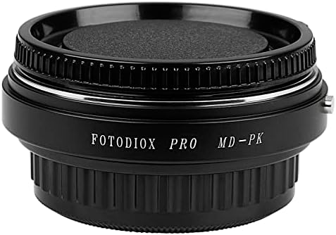 Fotodiox Pro עדשה מתאם הר, מיקוד ידני Minolta MD עדשת MC ל- Pentax K DSLRS מצלמה, MD-PK Pro
