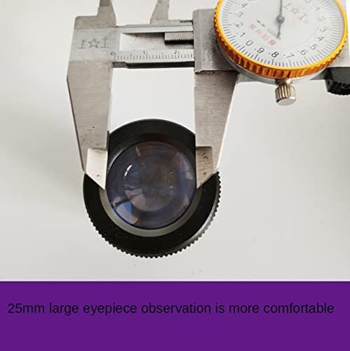 ערכת אביזרי מיקרוסקופ למבוגרים אביזרי מיקרוסקופ עינית זווית רחבה פי 10 מתכווננת שדה ראייה מתכלה במעבדה