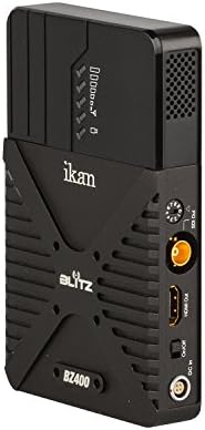 IKAN BLITZ 400 Pro Wireless Video ערכת מקלטים כפולים, שחור