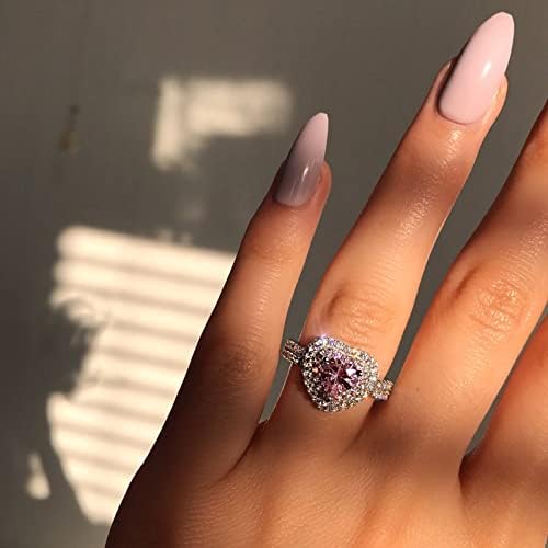 2023 טבעת טבעת טבעת טבעת טבעת מצופה לב חדש