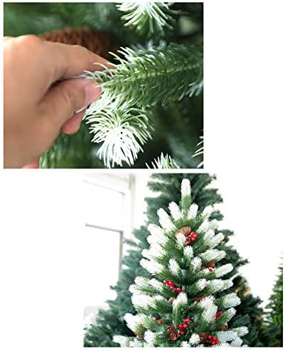 עץ חג המולד מלאכותי של Dulplay 6.8ft, עם קישוט