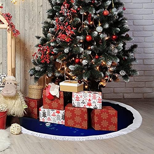עץ חג המולד עם מריחואנה משאיר גולגלות אנושיות חצאיות עץ חג המולד מחצלת עם קישוטים למסיבות חג לחוות ליל כל הקדושים 48 x48