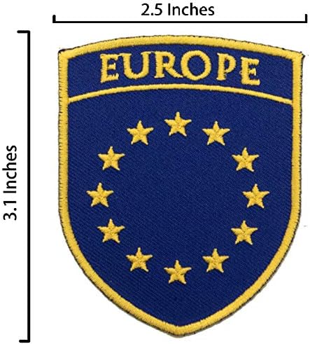 א-אחד ליטא ליטא סיכה דגל כפרי + דגל האיחוד האירופי מורל טלאי רקום, טלאי עמיד, אפליקציית אייקון לאומית, סיכת חליפת גברים