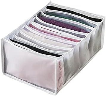 תיבת אחסון מכנסיים תיק בגדי רשת תא אחסון תא מגירת תיבת ניקיון & גדול בד תיק
