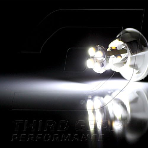 TGP T10 White 4 LED SMD לוחית רישוי נורות נורות נורות 1992-1999 תואם ל- OldSmobile 88