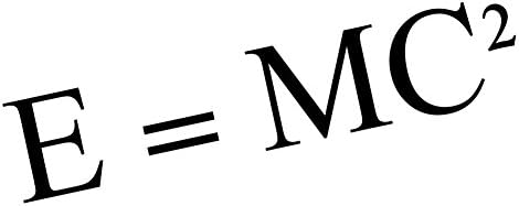 E = MC2 Einstein משוואת מתמטיקה 8 מדבקות מכוניות מדבקות ויניל