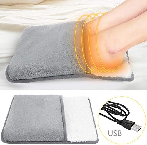 רגליים חמות יותר חימום חורף חורפי USB Slippers כרית חשמלית/כף רגל טקסטיל ביתית טקסטיל ידיים קרות יותר